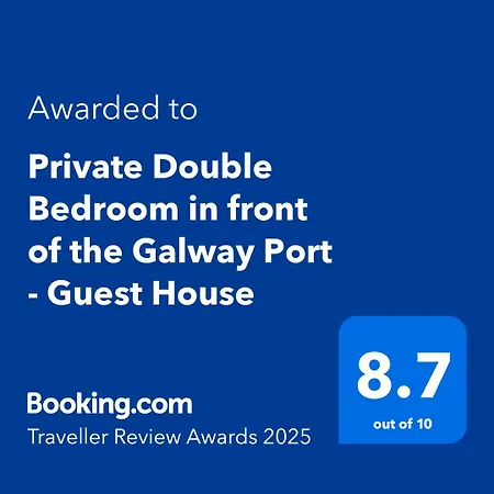 Private Double Bedroom In Front Of The Port - * Galway