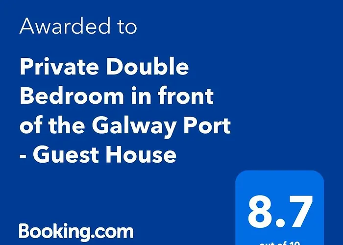 Private Double Bedroom In Front Of The Port - * Galway